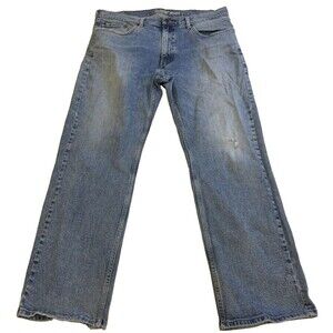 Levi's Signature Men Relaxed 408 Vintage Jeans 38" x 29" Grudge Thrashed Utility